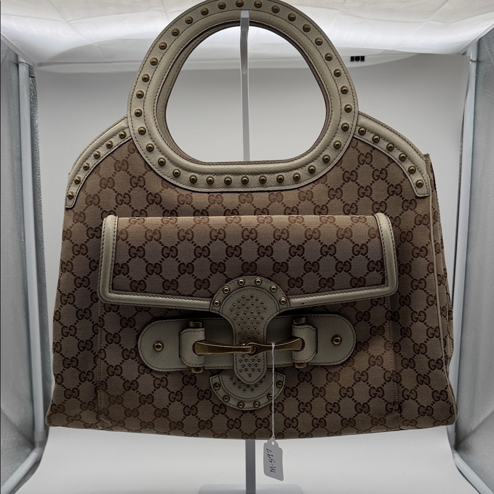 Gucci Runway Pelham Monogram Shoulder Bag
